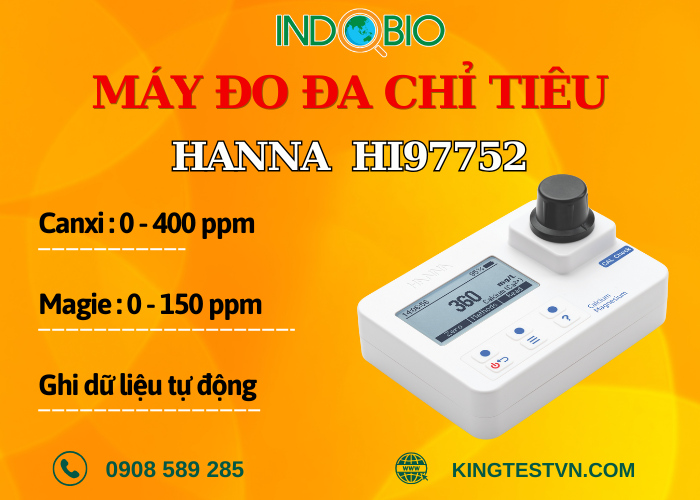 Máy đo canxi và magie Hanna HI97752